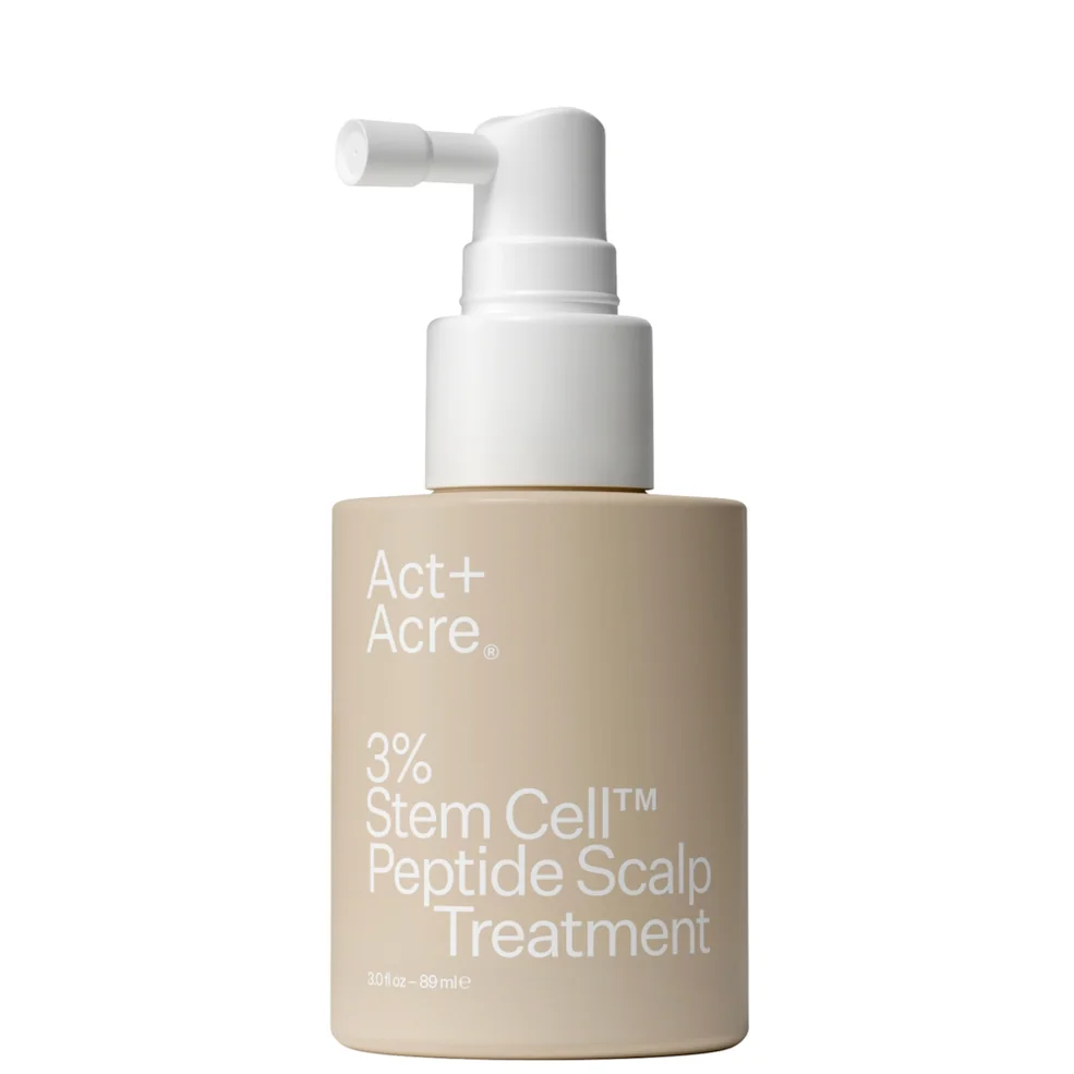 Act+Acre 3% Stem Cell Peptide H3-Grow+ Complex Scalp Treatment For Hair Thinning and Growth 89ml Image 1