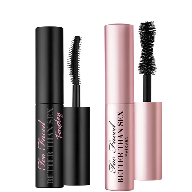 Too Faced Better Than Sex Travel-Size Foreplay Primer and Mascara Set (Worth £30.00)