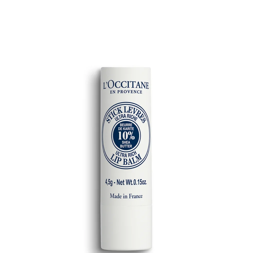L'Occitane Shea Butter Ultra Rich Lip Balm 4.5ml Image 1