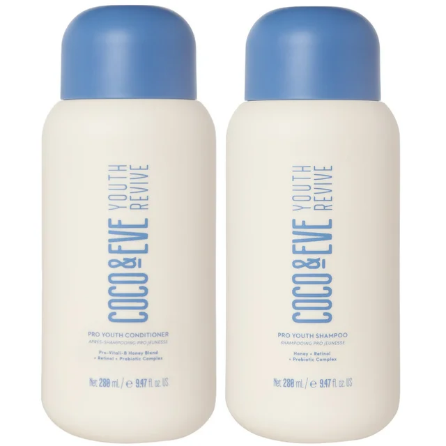 Coco & Eve Youth Revive Shampoo And Conditioner Duo (Worth £50.00)