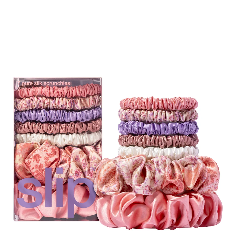 Slip Pure Silk Assorted Scrunchie Set - Boteh Image 1