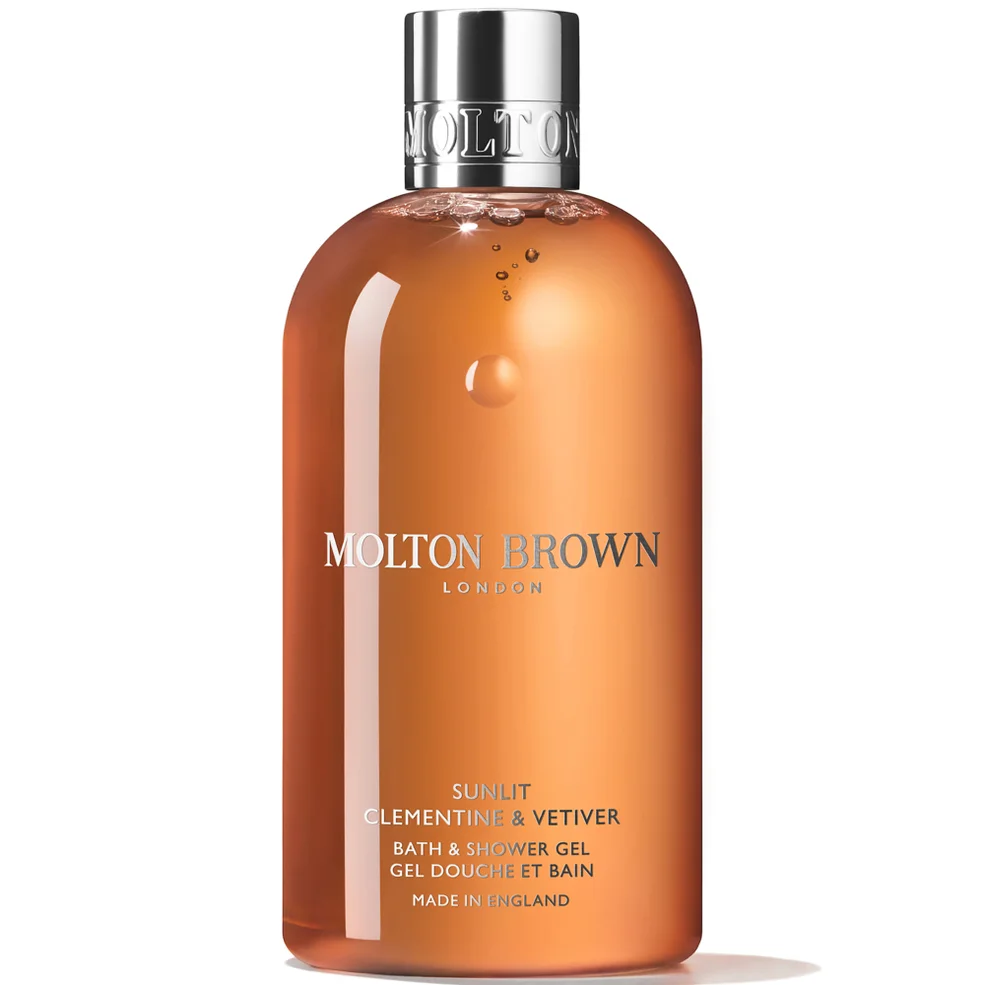 Molton Brown Sunlit Clementine and Vetiver Bath and Shower Gel 300ml Image 1