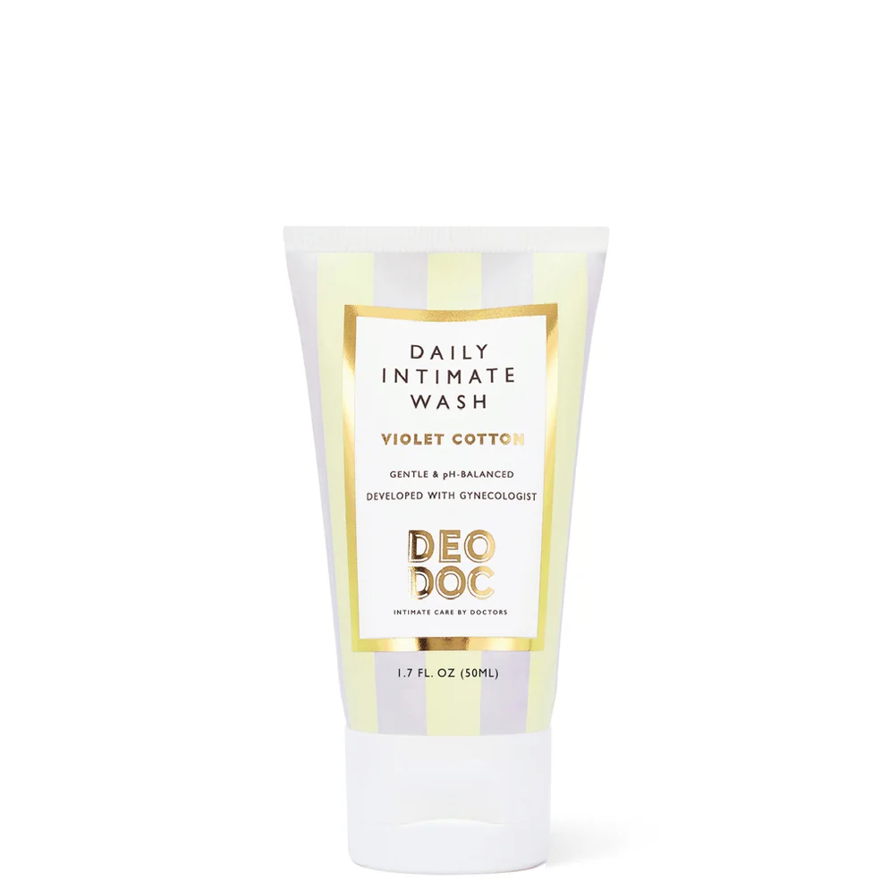 DeoDoc Violet Cotton Daily Intimate Wash 50ml Image 1