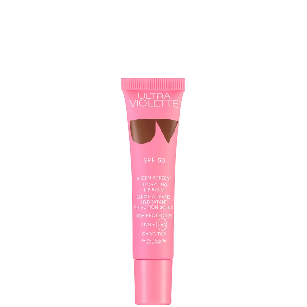 Ultra Violette Sheen Screen Hydrating SPF50 Lip Balm - Choc Top Image 1