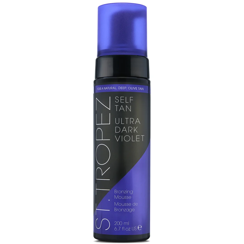 St. Tropez Ultra Dark Violet Bronzing Mousse Self Tan 200ml Image 1