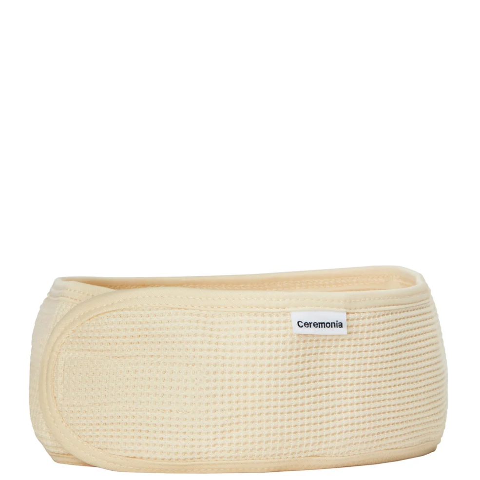 Ceremonia Spa Headband - Cream Image 1