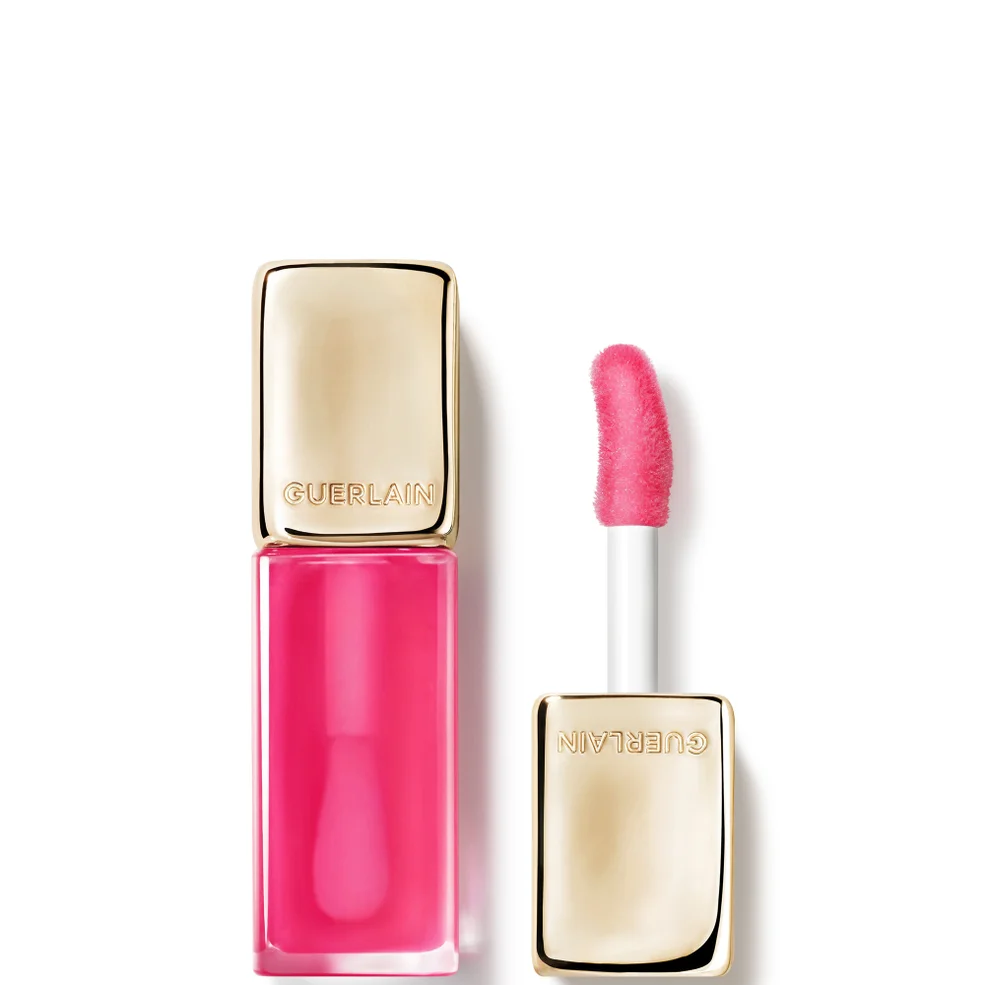 GUERLAIN KissKiss Bee Glow 92% Natural-Origin Honey Tint Lip Oil 41g (Various Shades) Image 1