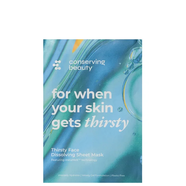 Conserving Beauty Thirsty Face Dissolving Sheet Mask 8ml