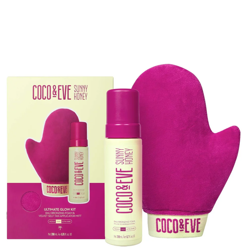 Coco & Eve Ultimate Glow Kit - Dark (Worth £38) Image 1