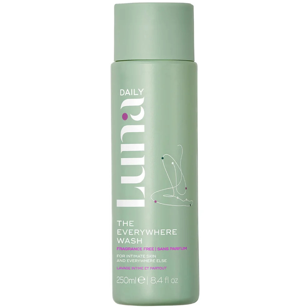 Luna Daily The Everywhere Wash Fragrance Free 250ml Image 1
