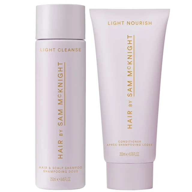 Hair by Sam McKnight Light Cleanse and Light Nourish Bundle