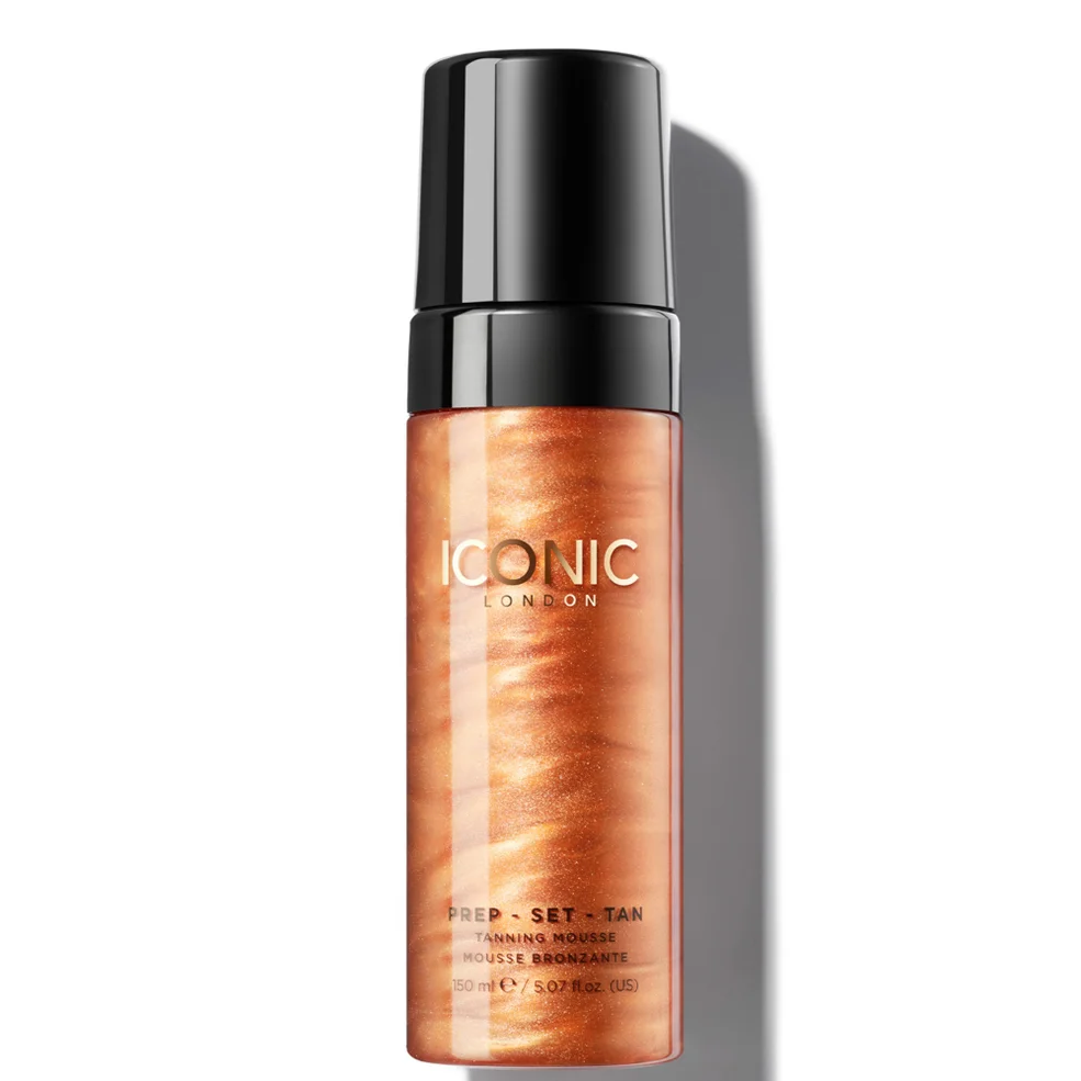 ICONIC London Prep Set Tan Mousse 150ml - Glow Image 1