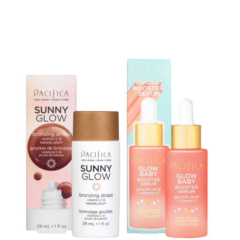 Pacifica Sunny Glow Drops and Glow Baby Serum Duo Image 1