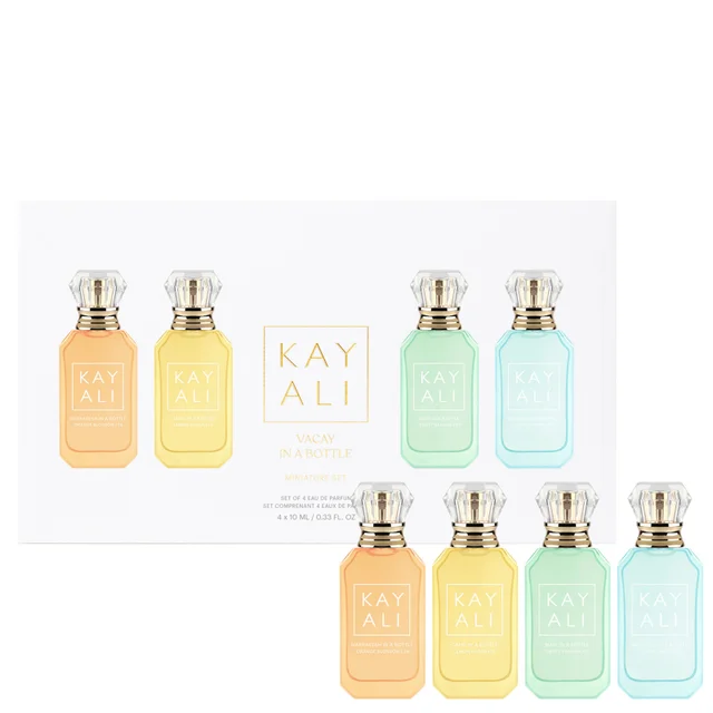 KAYALI Vacay in a Bottle Miniature Set 4 x 10ml (Worth £112)