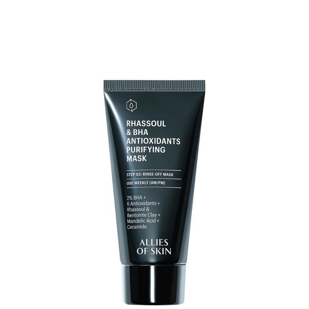 Allies of Skin Rhassoul & BHA Antioxidants Purifying Mask 50ml Image 1