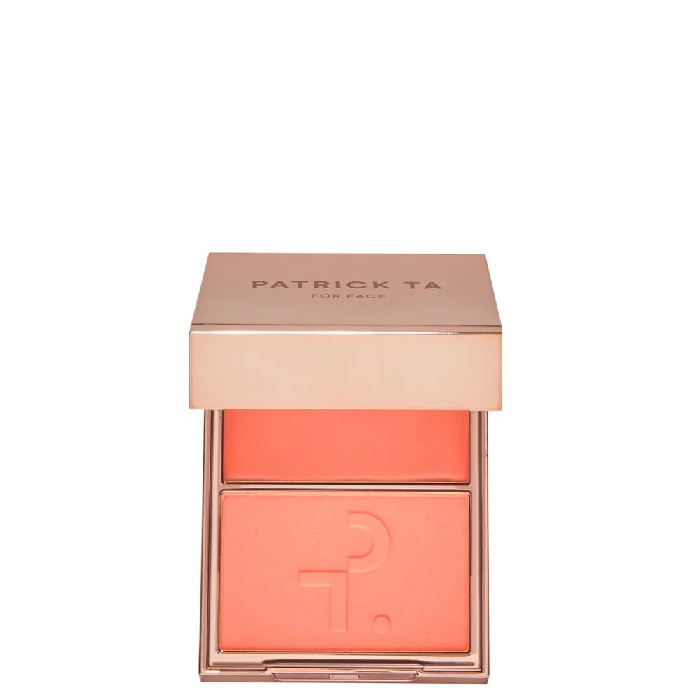 PATRICK TA Major Headlines Double-Take Cream and Powder Blush Duo - She's the Moment Image 1