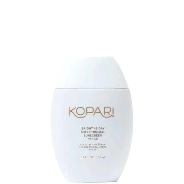 Kopari Beauty Bright as Day Sheer Mineral Sunscreen SPF50 50ml