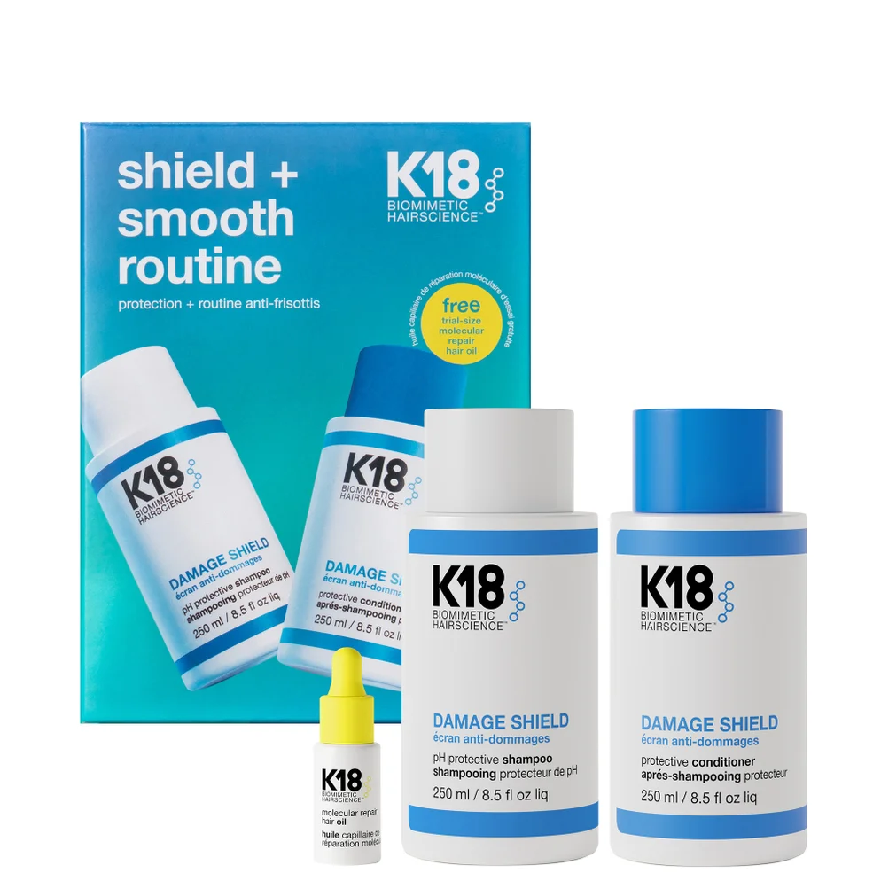 K18 Biomimetic Hairscience Shield and Smooth Routine Image 1