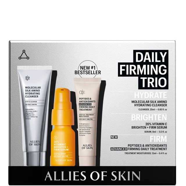 Allies of Skin Daily Firming Anti-Ageing Trio Skincare Kit