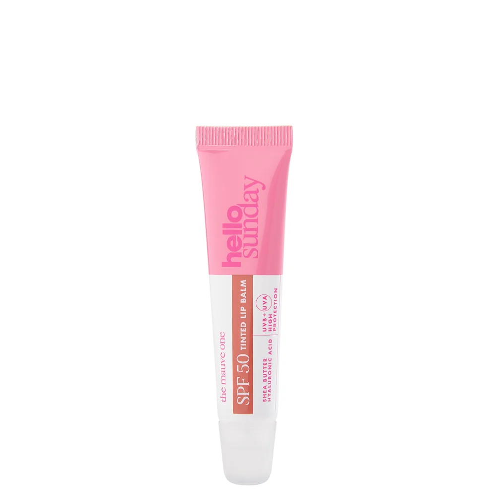 Hello Sunday Tinted Lip Balm SPF50 15ml - Mauve Image 1