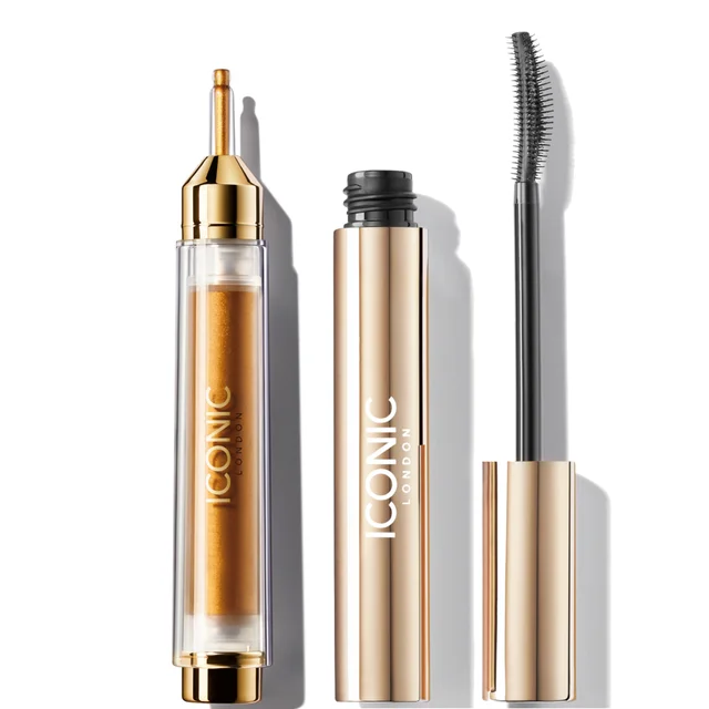 ICONIC London Instant Sunshine Bronzing Drops and Enrich and Elevate Mascara Bundle