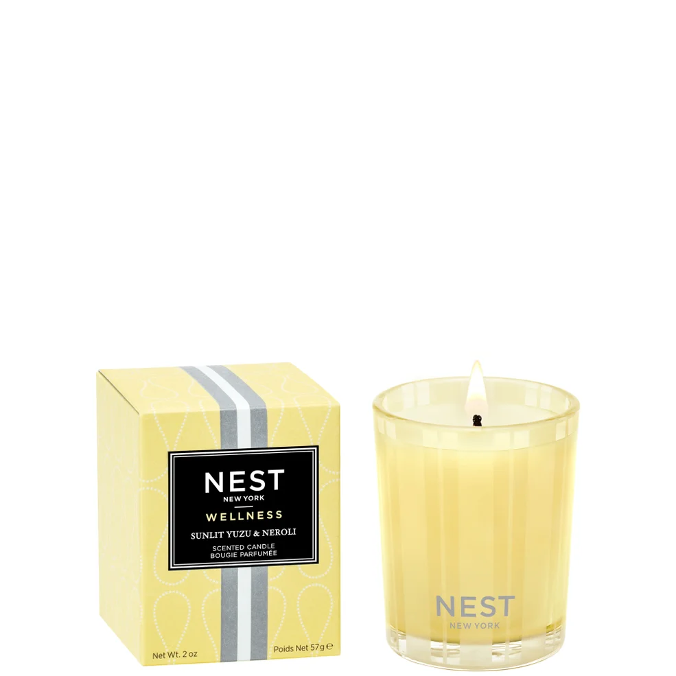 NEST New York Sunlit Yuzu & Neroli Votive Candle 57g Image 1