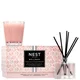 NEST New York Himalayan Salt & Rosewater Petite Candle and Petite Reed Diffuser Set