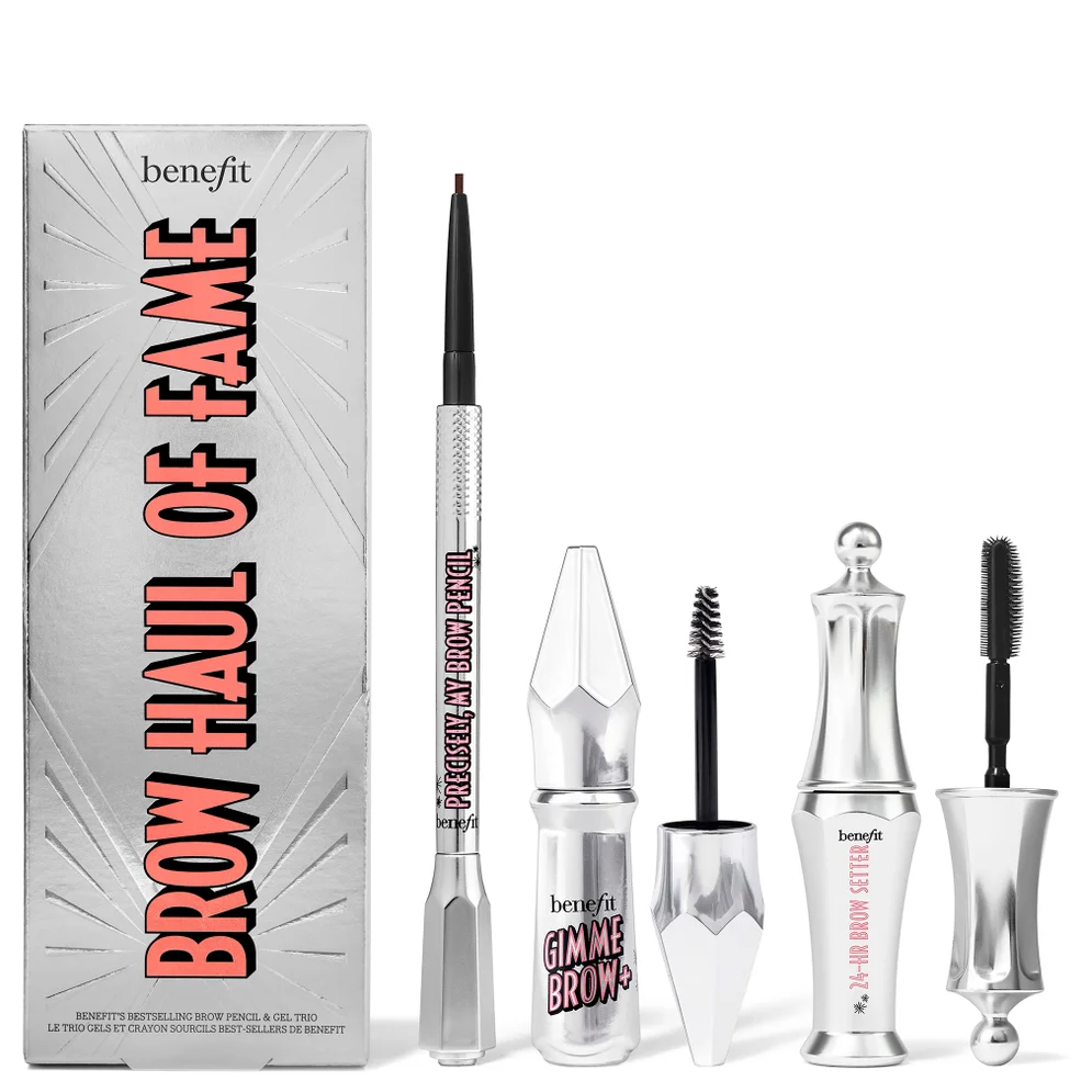 benefit Brow Haul of Fame Brow Basics Kit (Various Shades) (Worth £55) Image 1