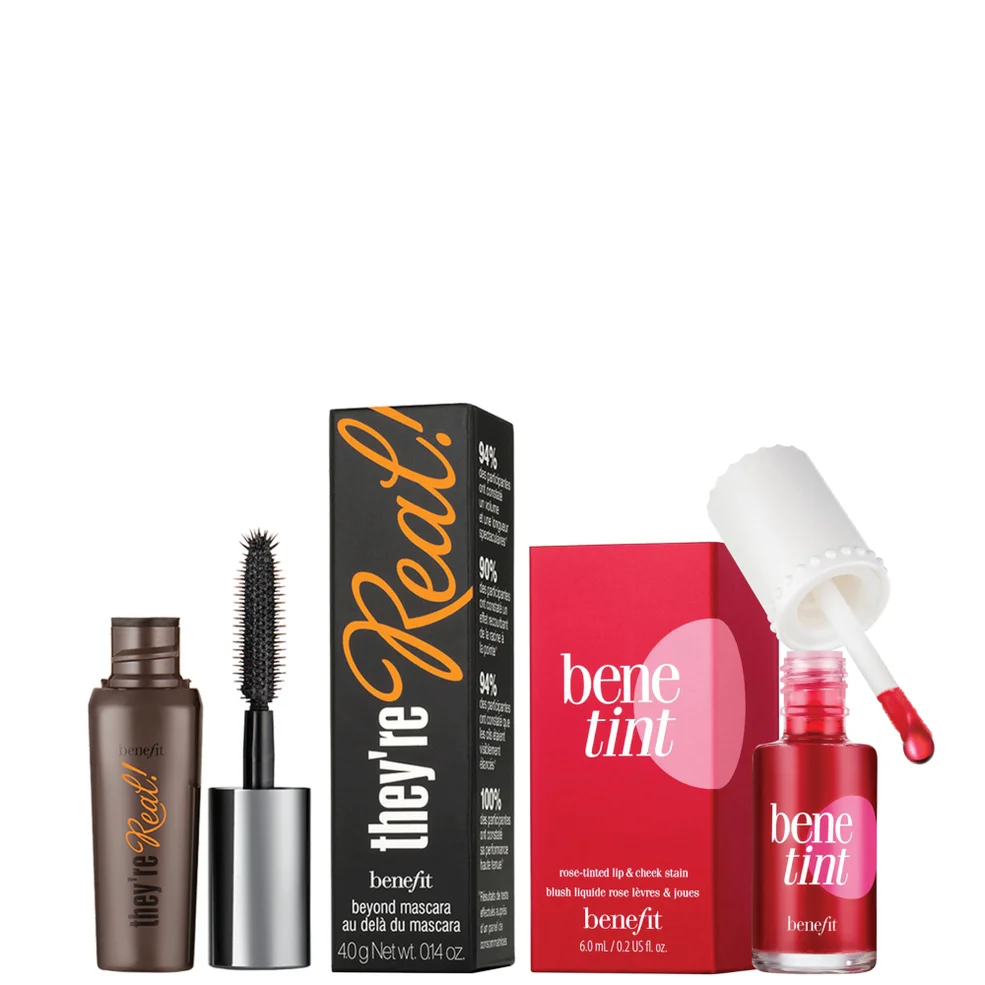 Benefit Benetint 6ml And Mini Mascara Bundle - They'Re Real Lengthening (Worth £37.50) Image 1