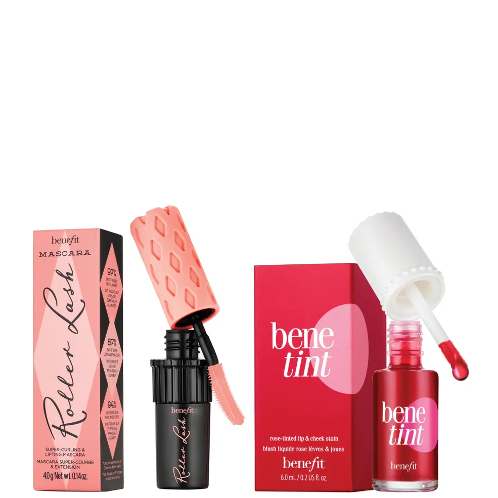 Benefit Benetint 6ml And Mini Mascara Bundle - Roller Lash Lifting And Curling (Worth £36.50) Image 1