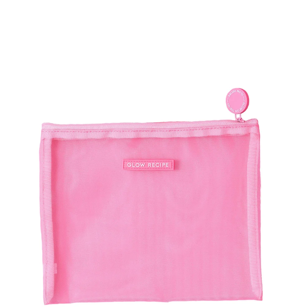 Glow Recipe Glow on the Go Zip Bag - Pink Image 1