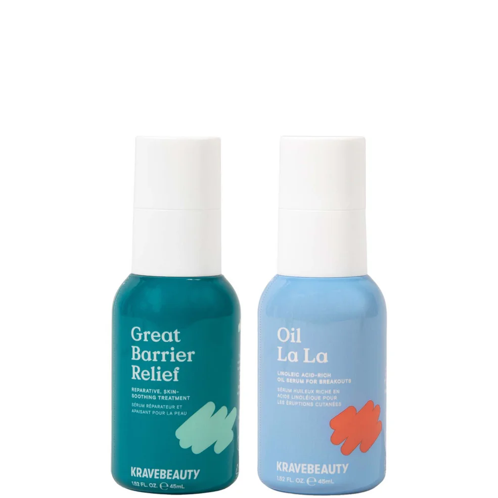 KraveBeauty Great Barrier Relief 45ml + Oil La La 45ml (Worth £56) Image 1