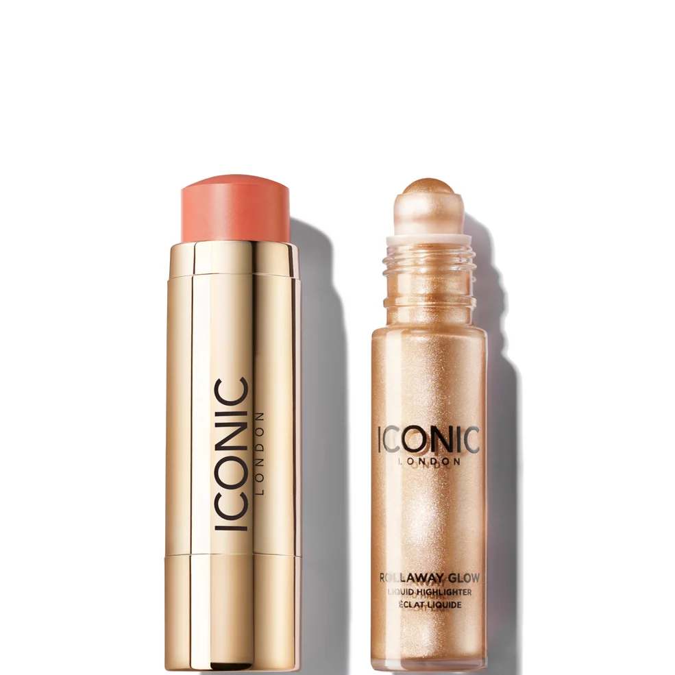 ICONIC London Blush Stick and Rollaway Glow V2 Bundle Image 1