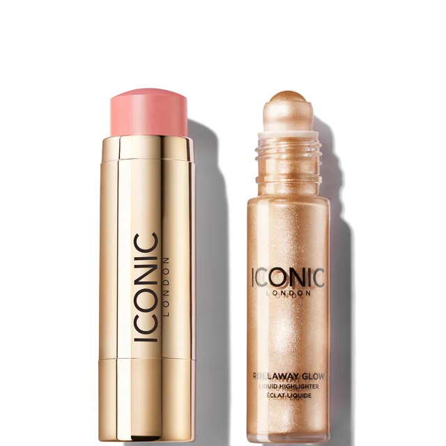 ICONIC London Blush Stick and Rollaway Glow V3 Bundle