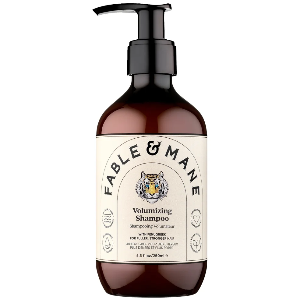 Fable & Mane Volumising Shampoo 250ml Image 1