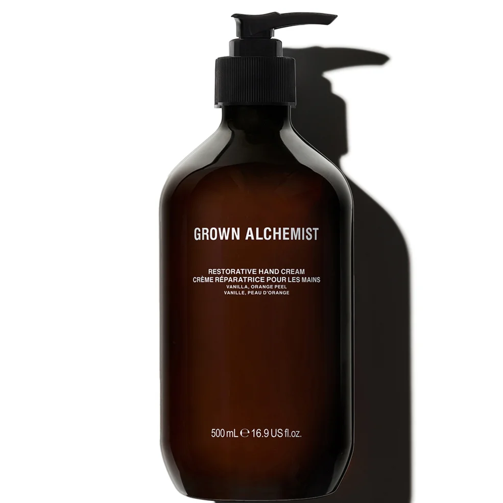 Grown Alchemist Restorative Hand Cream Vitamin E + Orange Peel 500ml Image 1