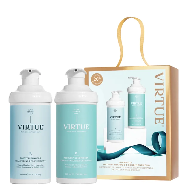 VIRTUE Recovery Shampoo & Conditioner: Pro Size Duo