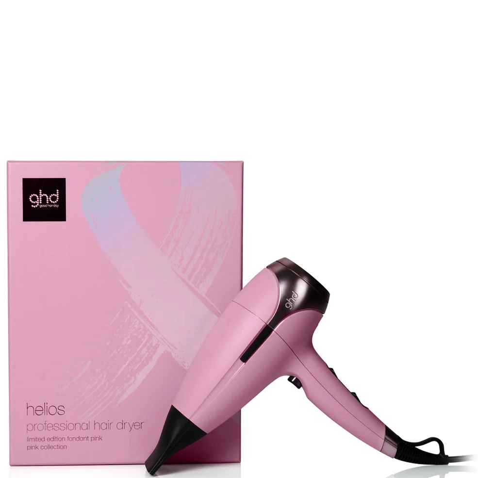 ghd Helios Limited Edition Hair Dryer - Fondant Pink Charity Edition Image 1