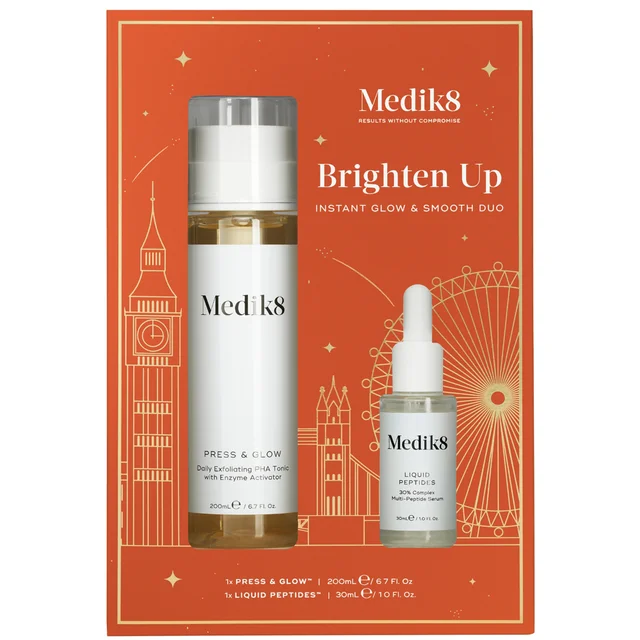 Medik8 Brighten Up Instant Glow and Smooth Duo
