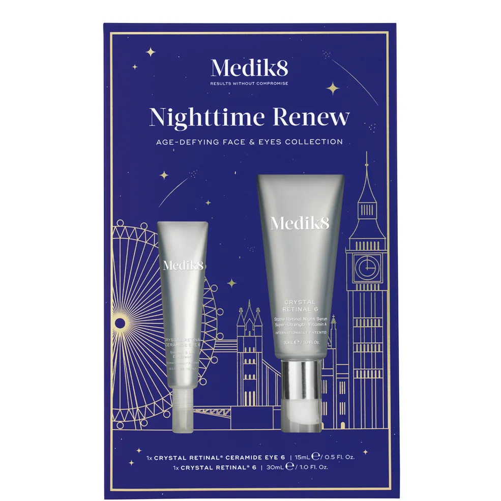 Medik8 Nighttime Renew Age-Defying Face and Eyes Collection Image 1