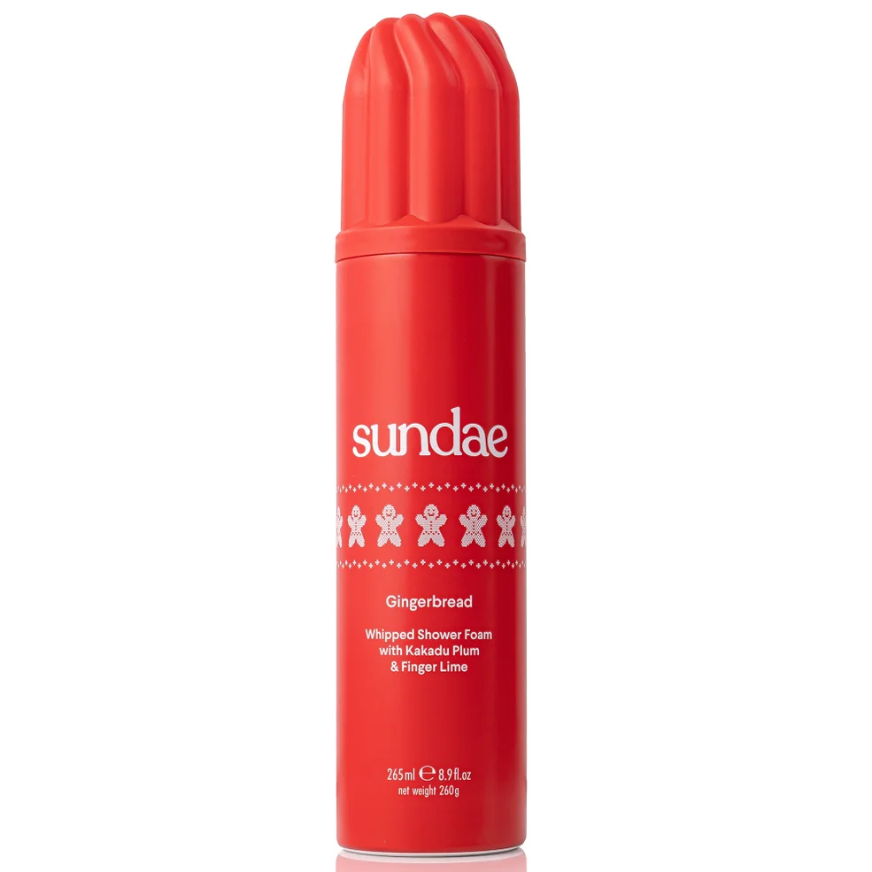 SUNDAE Body Gingerbread Shower Foam 265ml Image 1