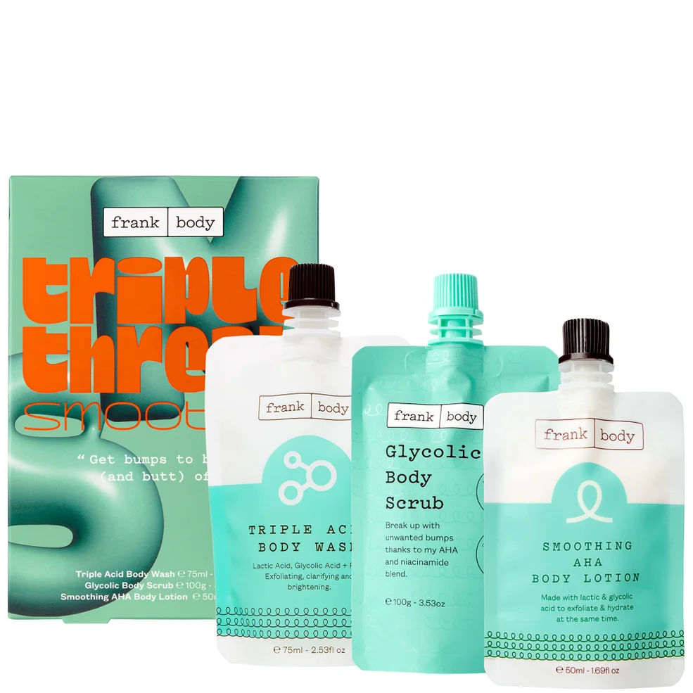Frank Body Triple Threat Smoother Set (Worth £24) Image 1