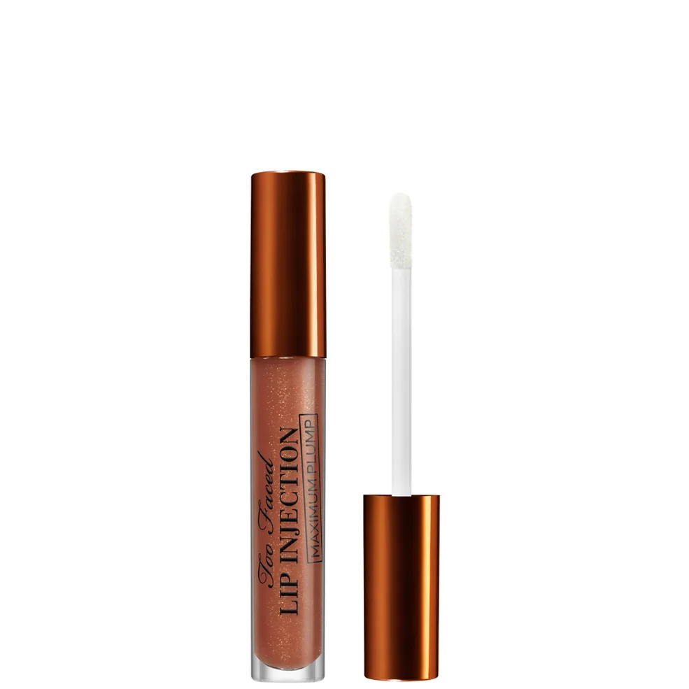 Too Faced Lip Injection Maximum Plump Gloss - Caramel Apple 4g Image 1