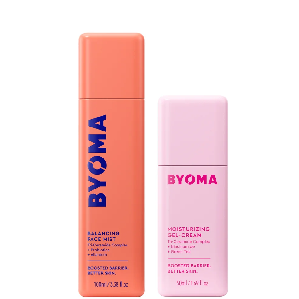 BYOMA Moisturising Gel Cream 50ml and Balancing Face Mist 100ml Bundle Image 1