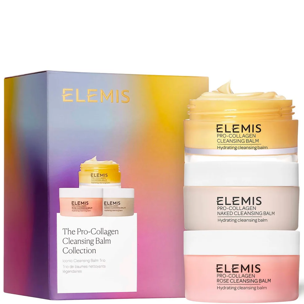 Elemis Pro-Collagen Cleansing Balm Trio (Worth £87) Image 1