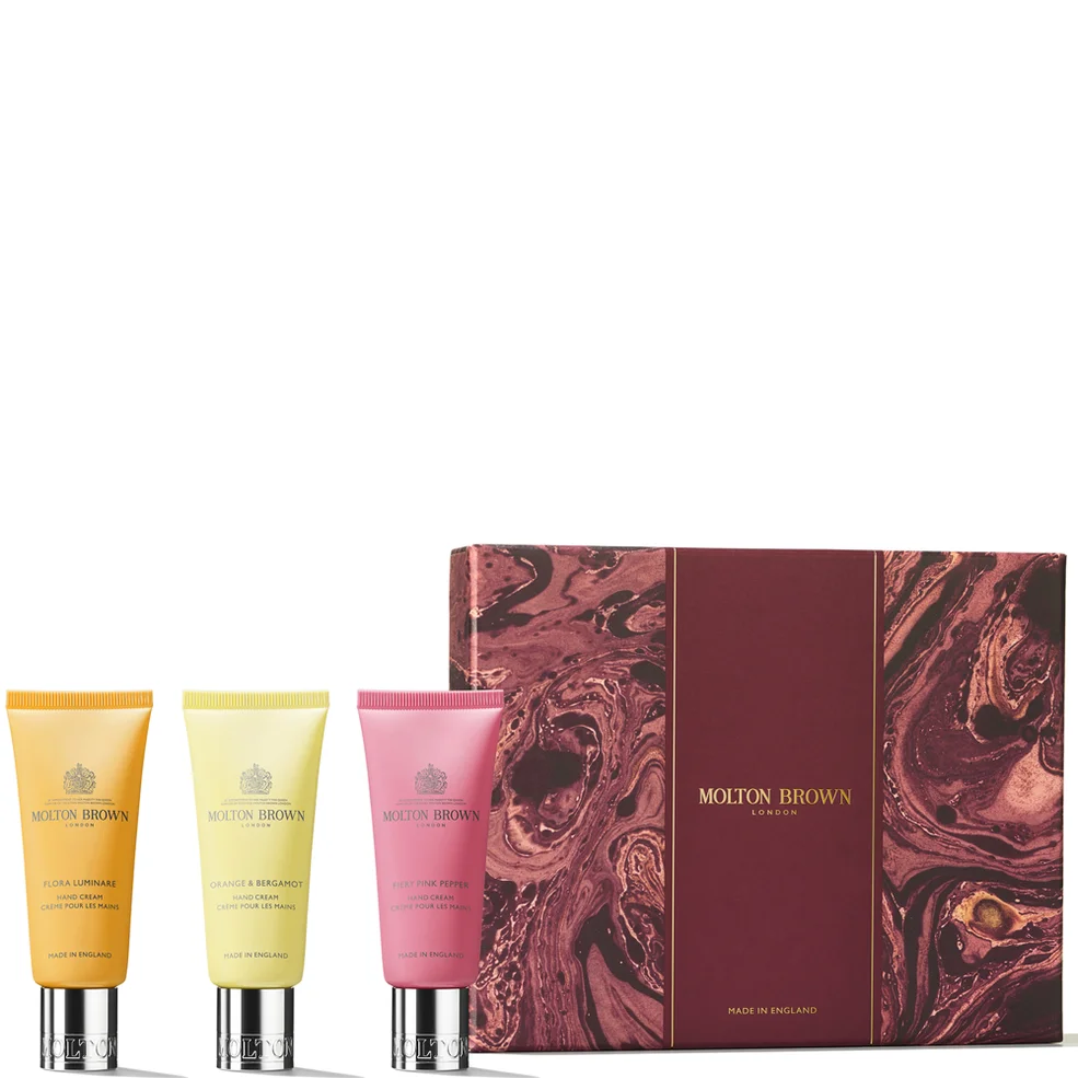 MOLTON BROWN Floral & Spicy Hand Care Gift Set (Worth £36) Image 1