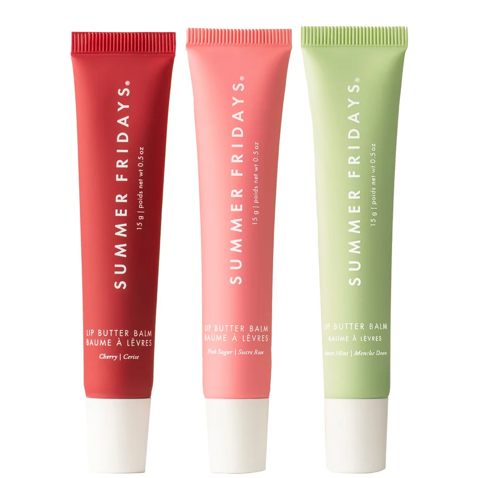 SUMMER FRIDAYS Lip Butter Balm Set Worth £69 Image 1