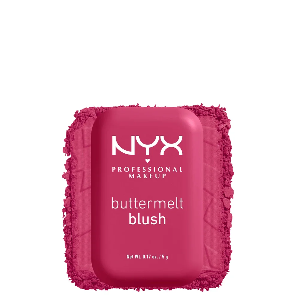 NYX Professional Makeup Buttermelt Powder Blush, up to 12H Wear, Fade and Transfer Resistant - Butta Than Before Image 1