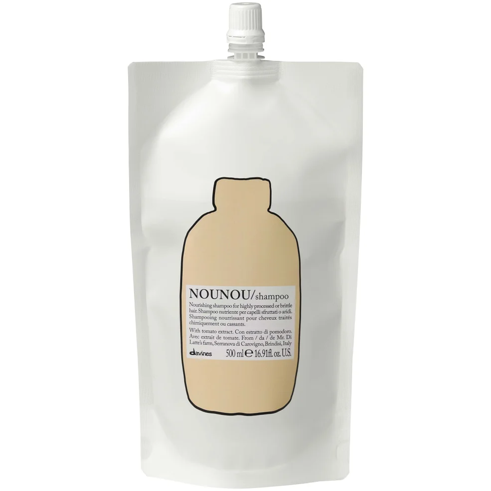 Davines NouNou Shampoo 500ml Refill Pouch Image 1