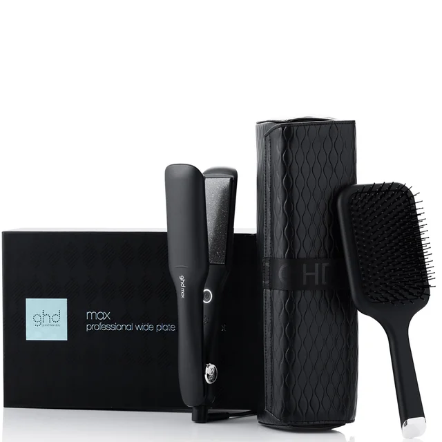 ghd Max Gift Set with Wide Plate Hair Straightener